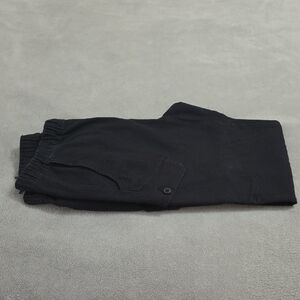 Airwalk Black Elastic Waist Cargo Pants